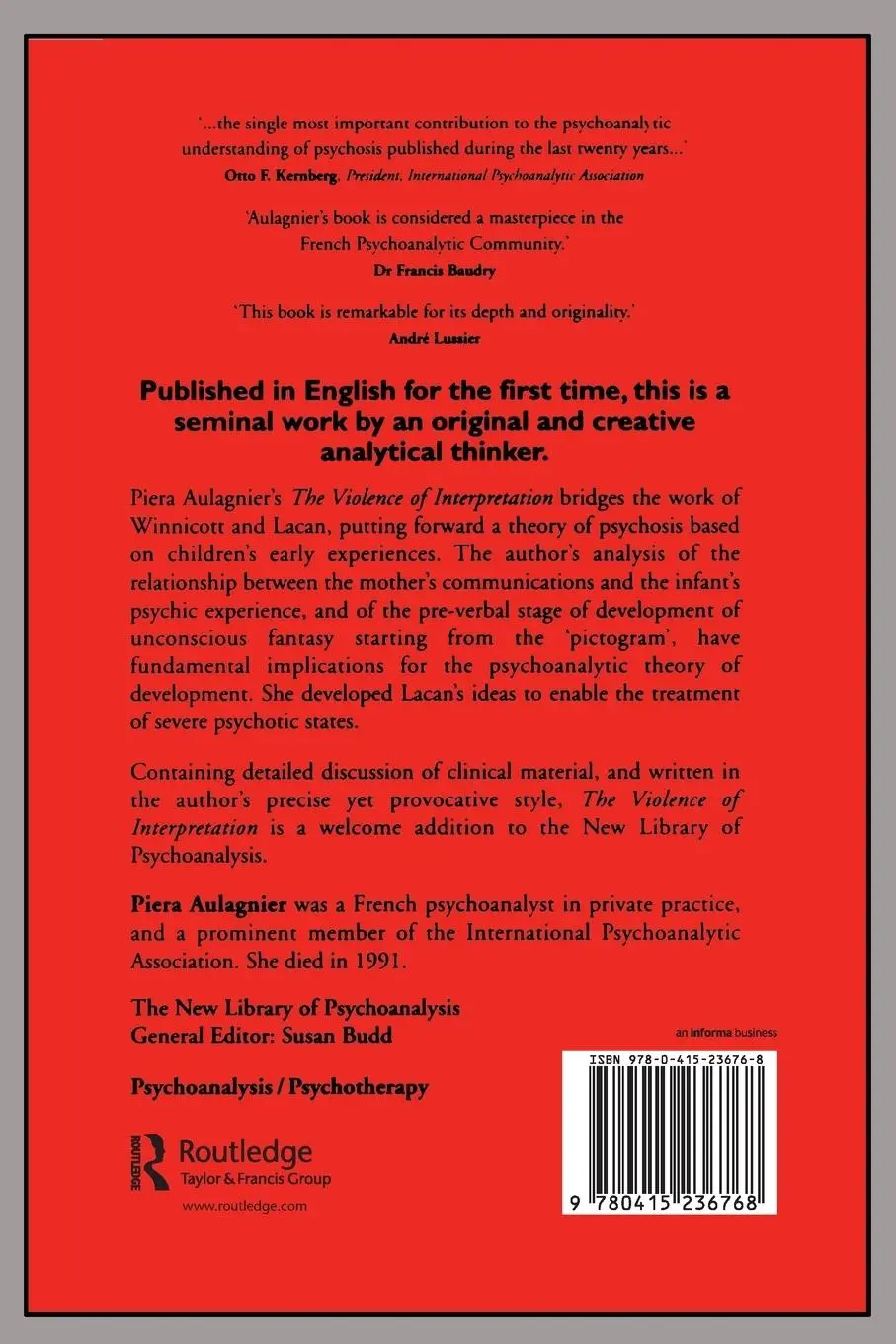 Rückseite: 9780415236768 | The Violence of Interpretation | From Pictogram to Statement | Buch