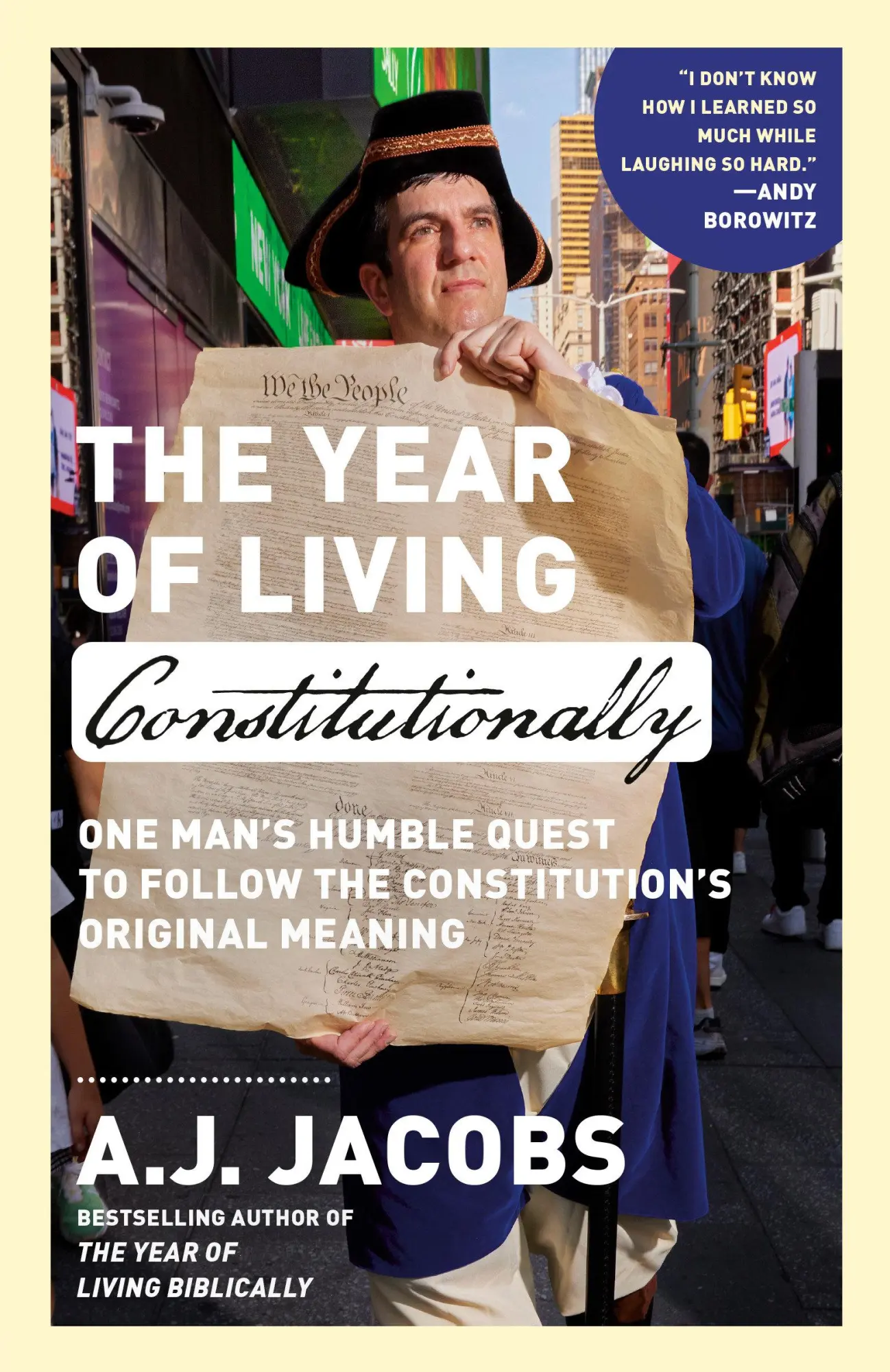 Cover: 9780593136768 | The Year of Living Constitutionally | A J Jacobs | Taschenbuch | 2025