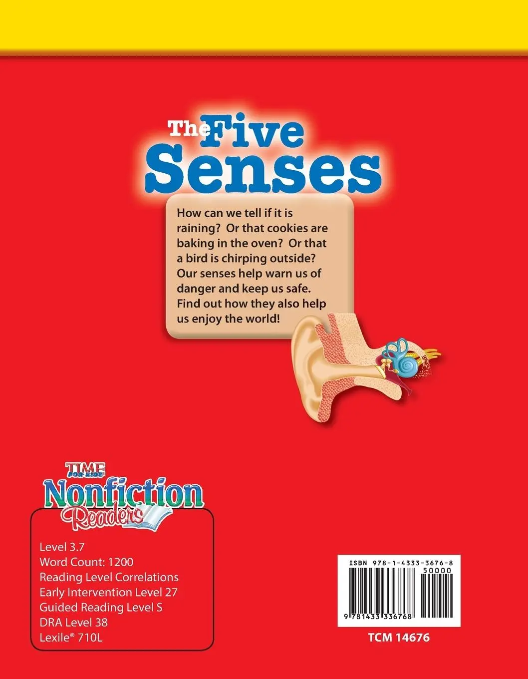 Rückseite: 9781433336768 | The Five Senses | Jennifer Prior | Taschenbuch | Englisch | 2012