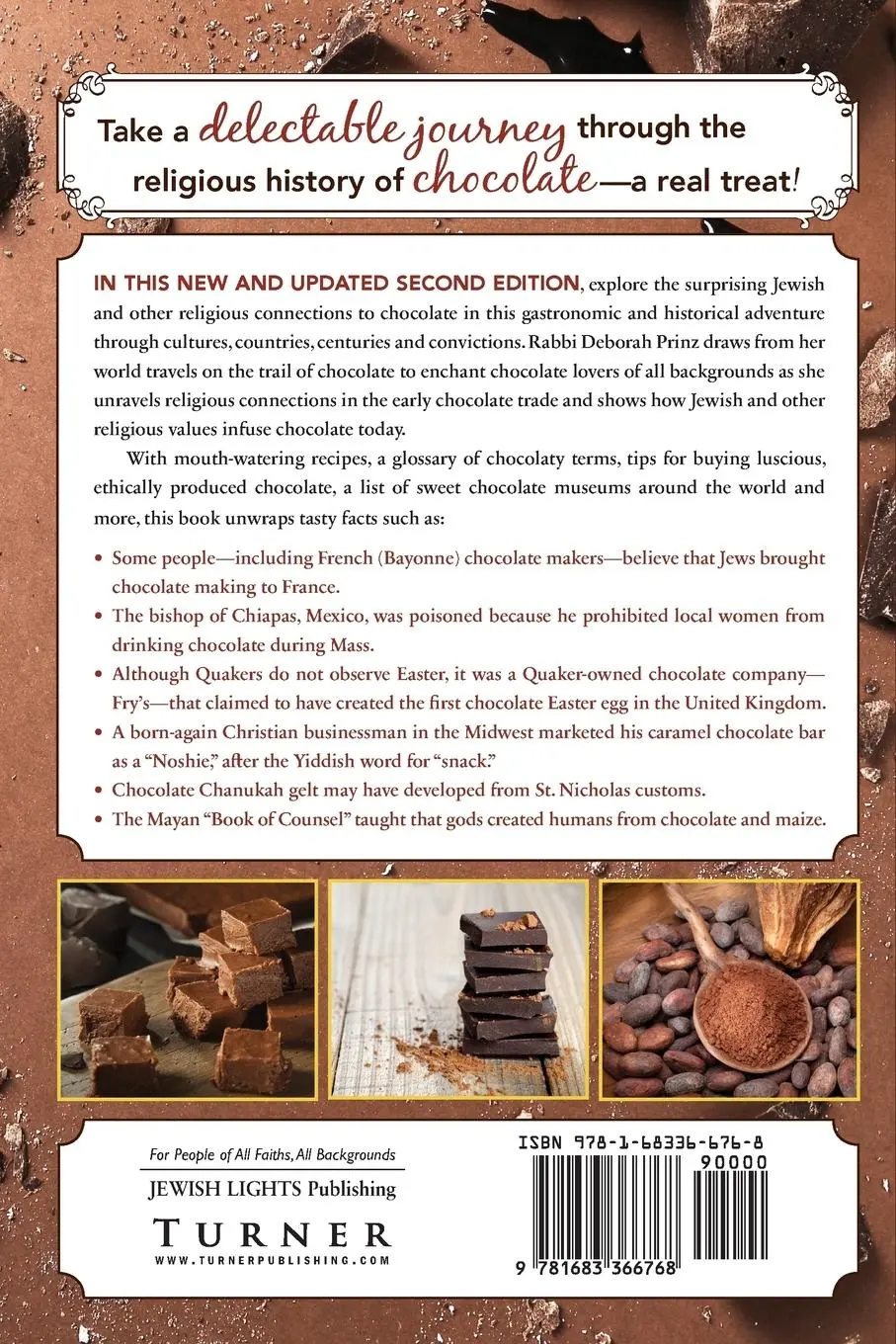 Rückseite: 9781683366768 | On the Chocolate Trail | Rabbi Deborah R. Prinz | Taschenbuch | 2017