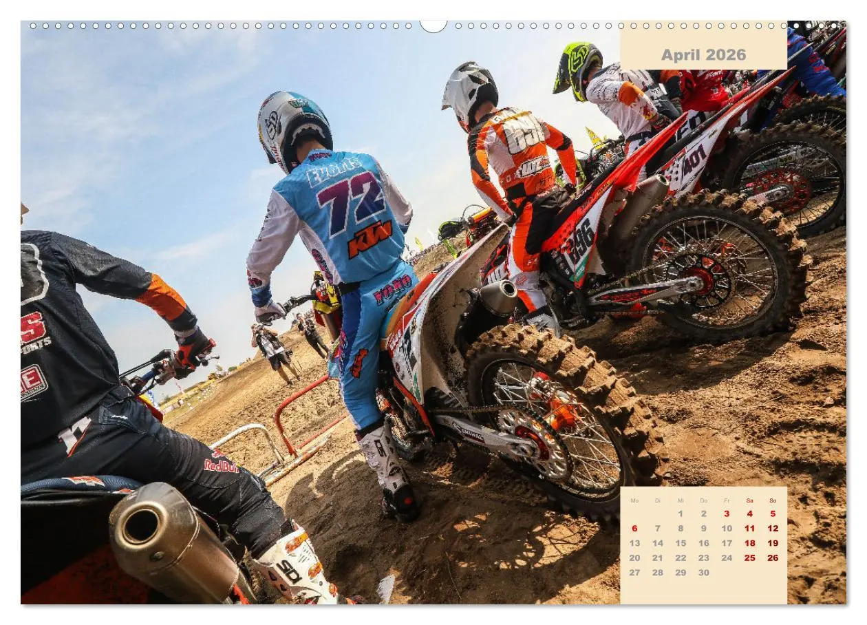 Bild: 9783457446768 | Motocross 2026 (hochwertiger Premium Wandkalender 2026 DIN A2...