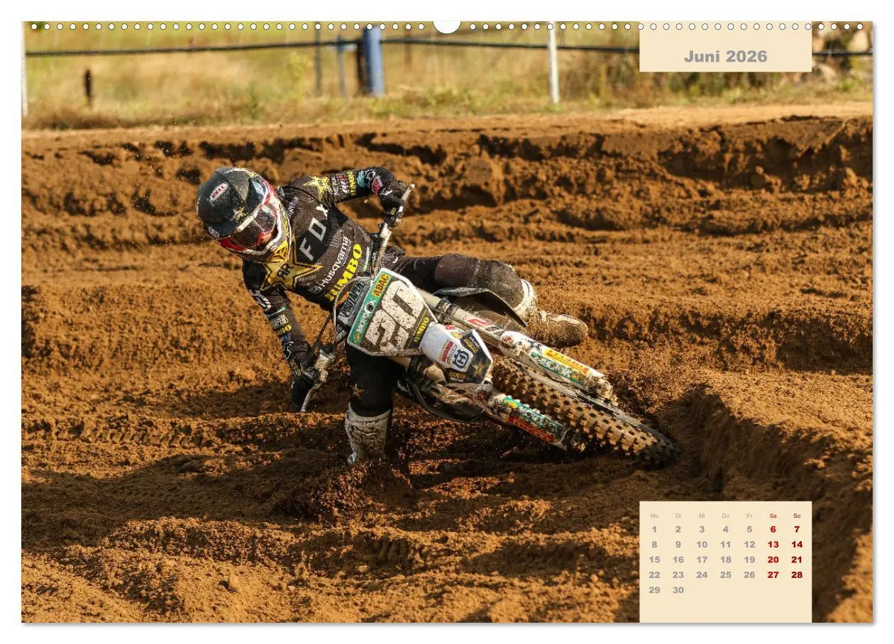Bild: 9783457446768 | Motocross 2026 (hochwertiger Premium Wandkalender 2026 DIN A2...