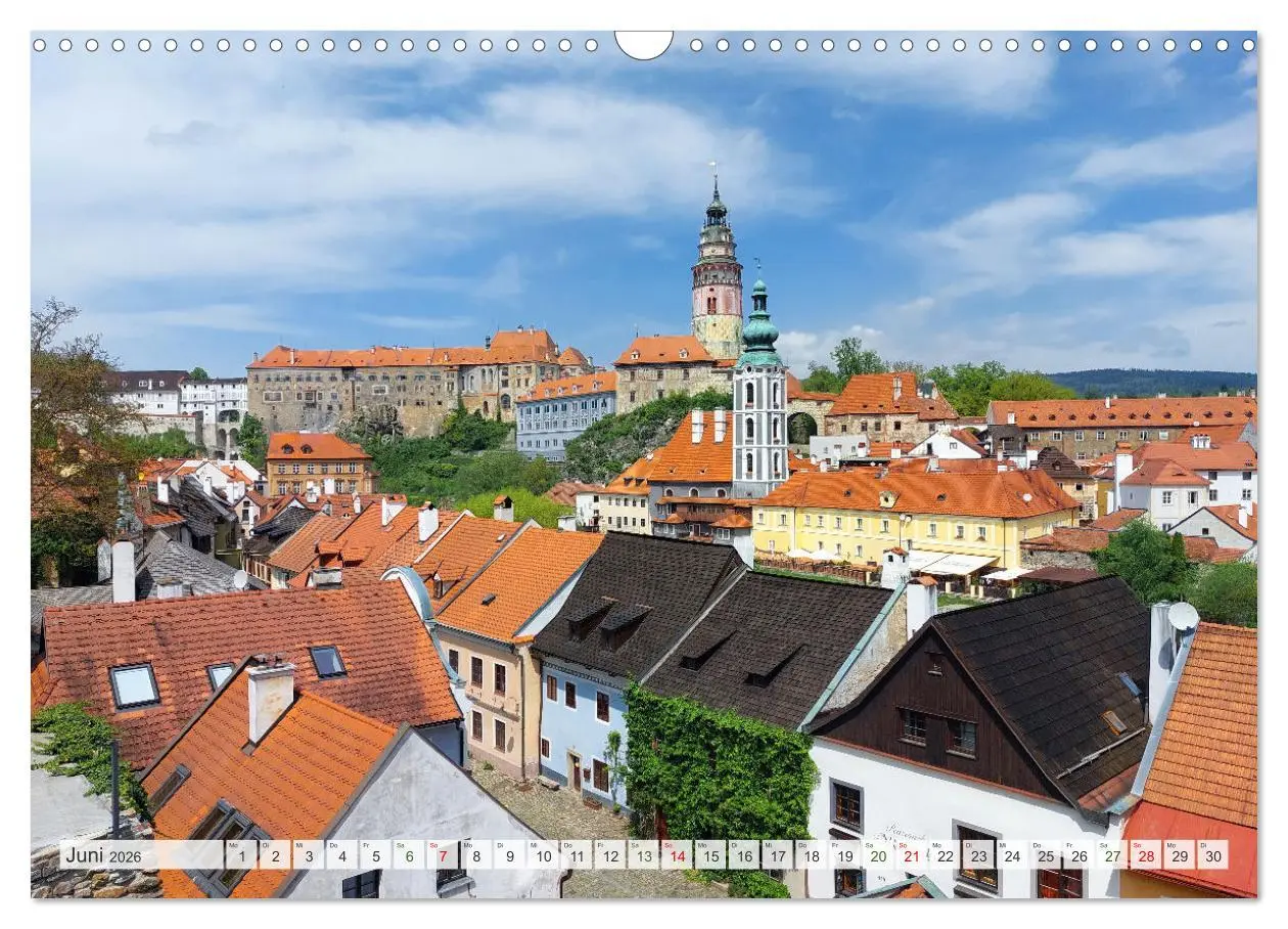Bild: 9783457516768 | Schönes Tschechien - Eine Rundreise (Wandkalender 2026 DIN A3...