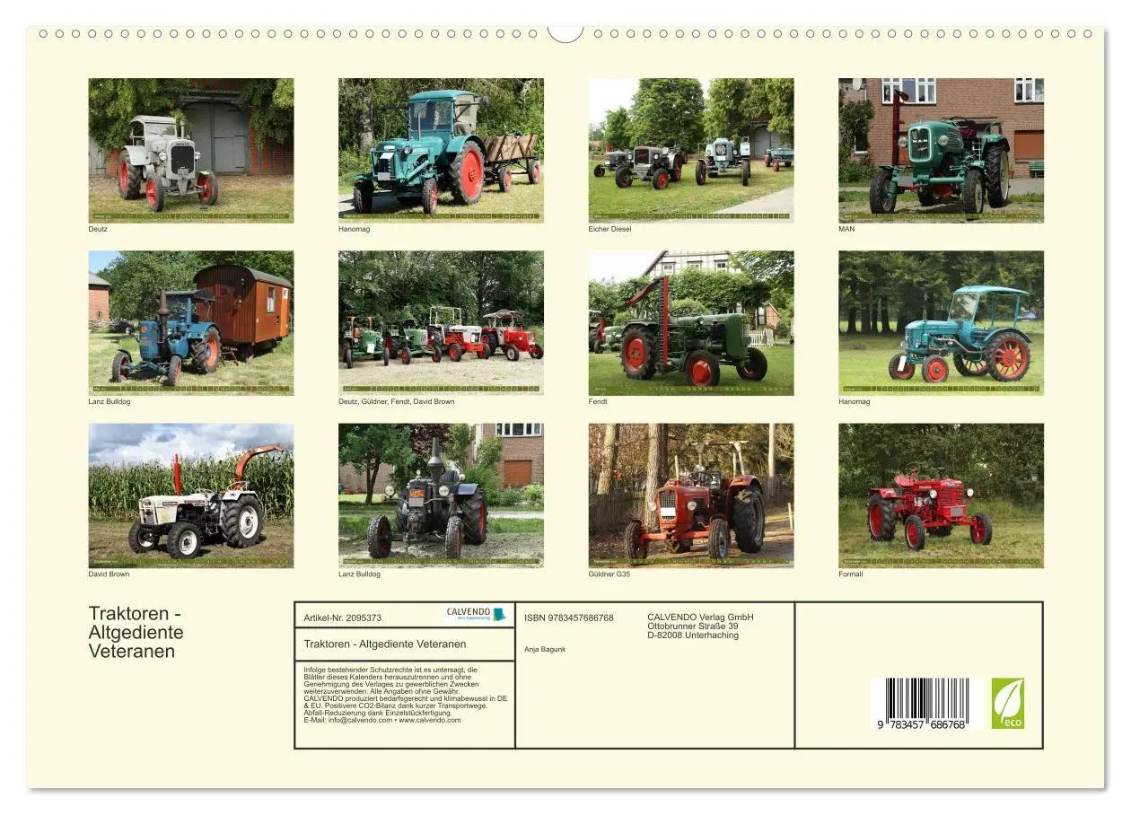 Bild: 9783457686768 | Traktoren - Altgediente Veteranen (hochwertiger Premium...