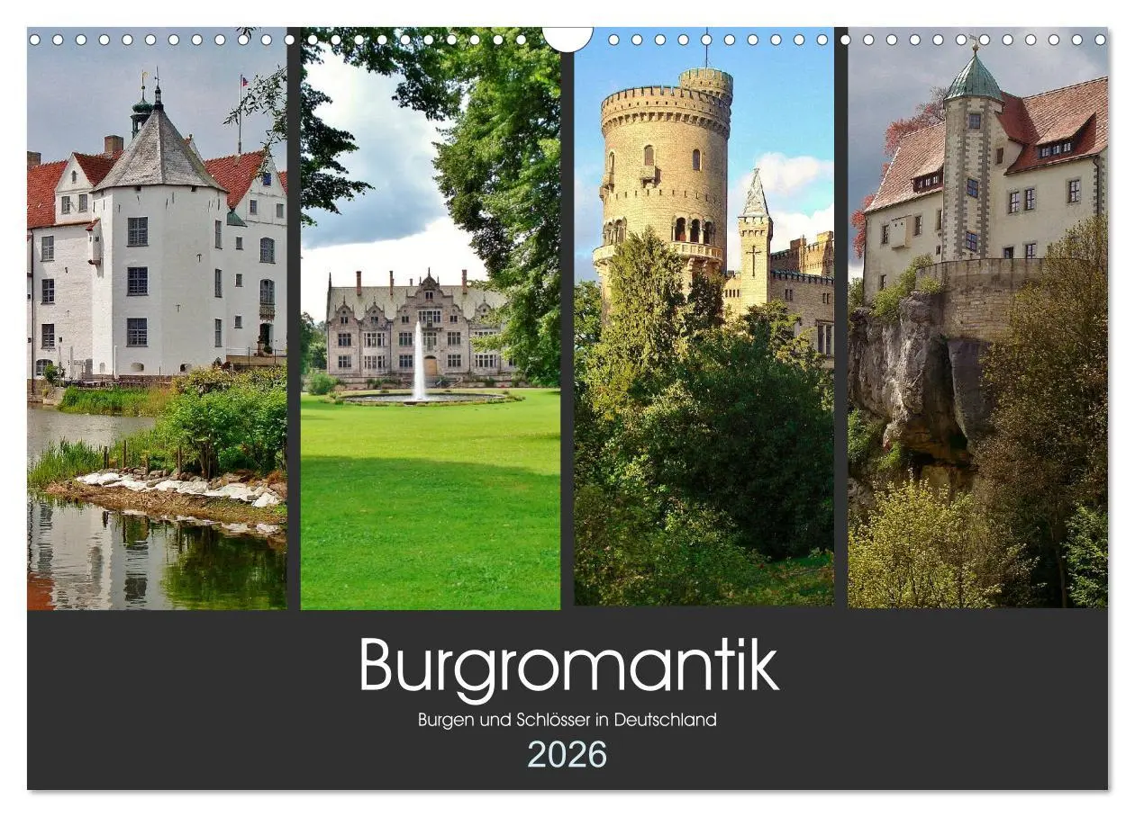 Cover: 9783516086768 | Burgromantik Burgen und Schlösser in Deutschland (Wandkalender 2026...