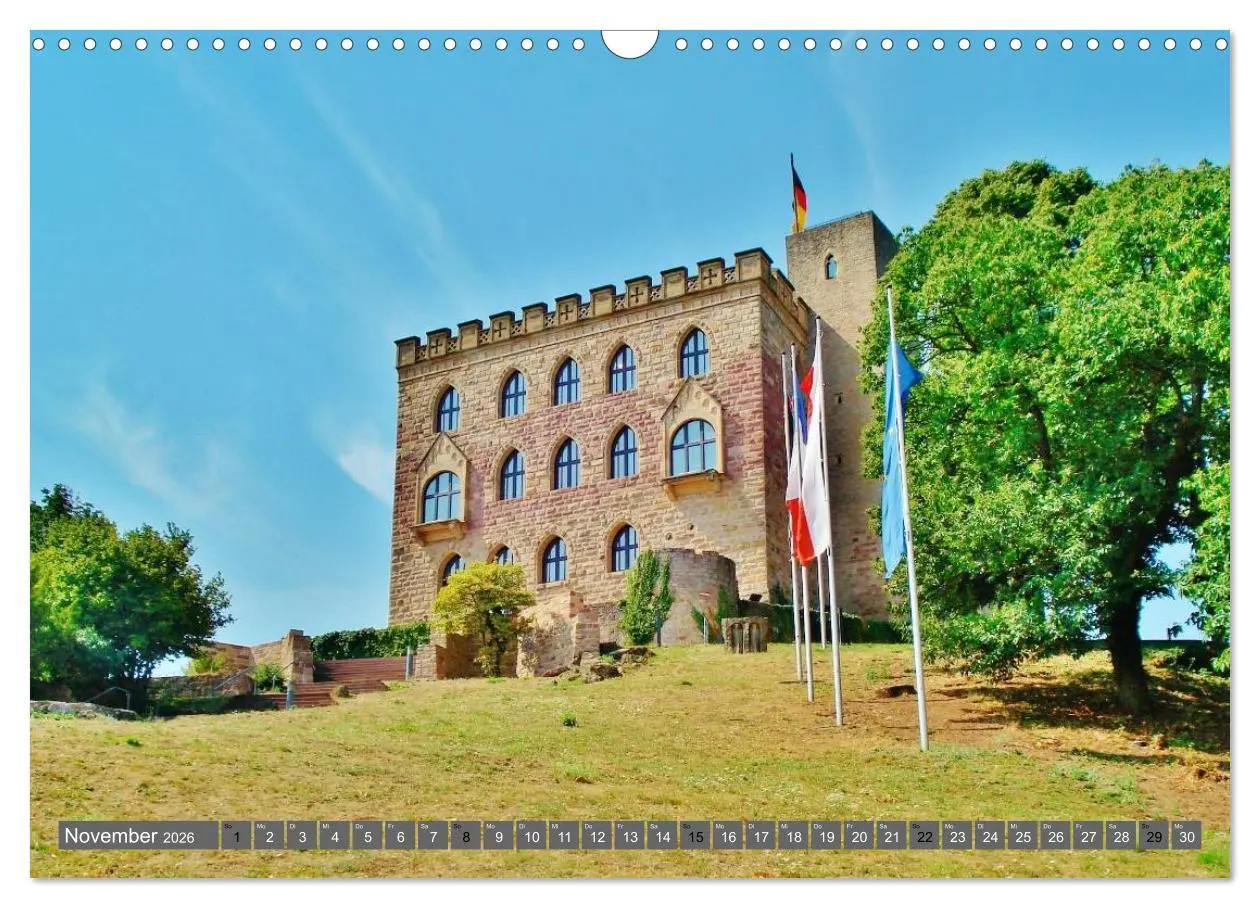 Bild: 9783516086768 | Burgromantik Burgen und Schlösser in Deutschland (Wandkalender 2026...