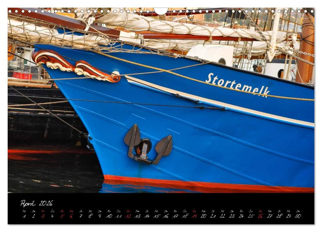 Bild: 9783516226768 | Boote und Schiffe auf Elbe und Ostsee (Wandkalender 2026 DIN A3...