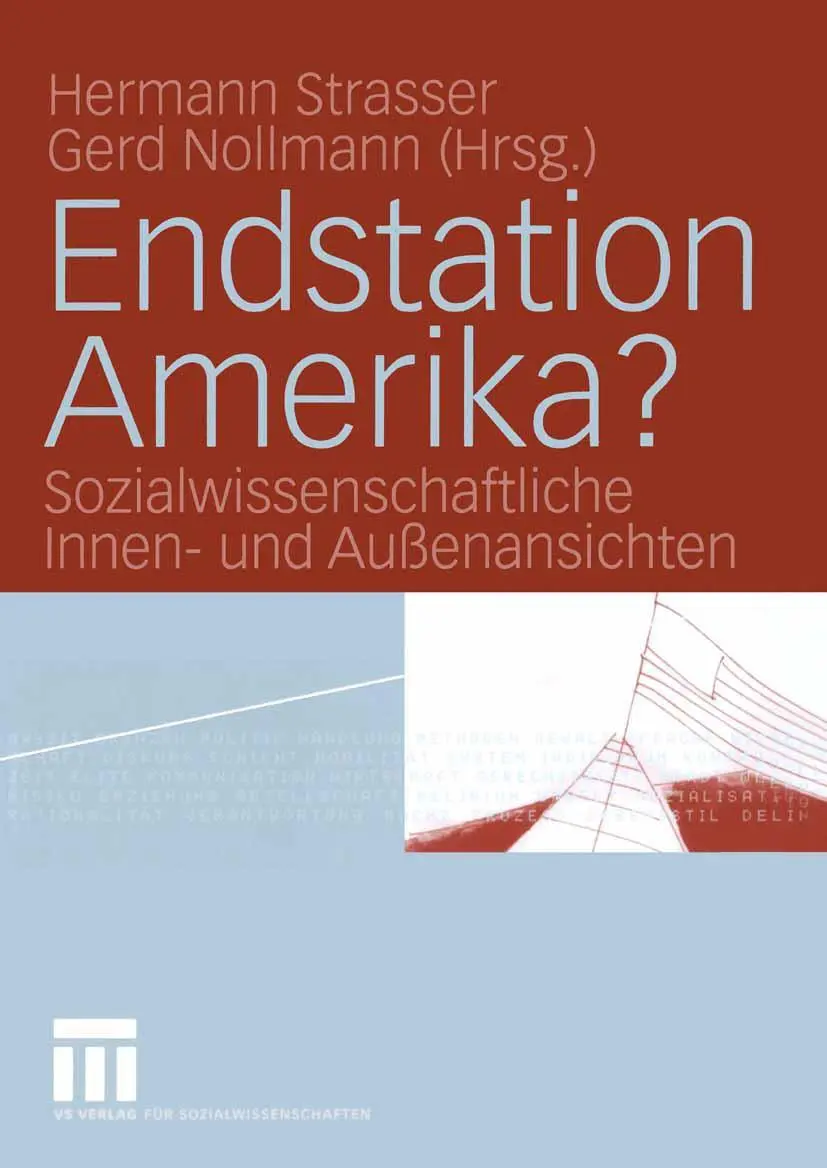 Cover: 9783531146768 | Endstation Amerika? | Gerd Nollmann (u. a.) | Taschenbuch | 237 S.