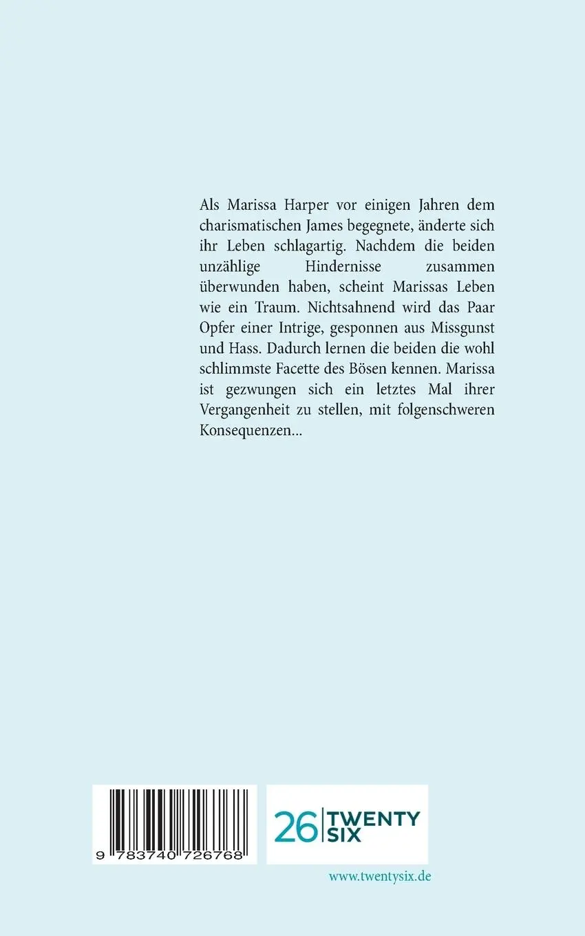 Rückseite: 9783740726768 | Lost in despair | The final chapter | Larissa Harold | Taschenbuch