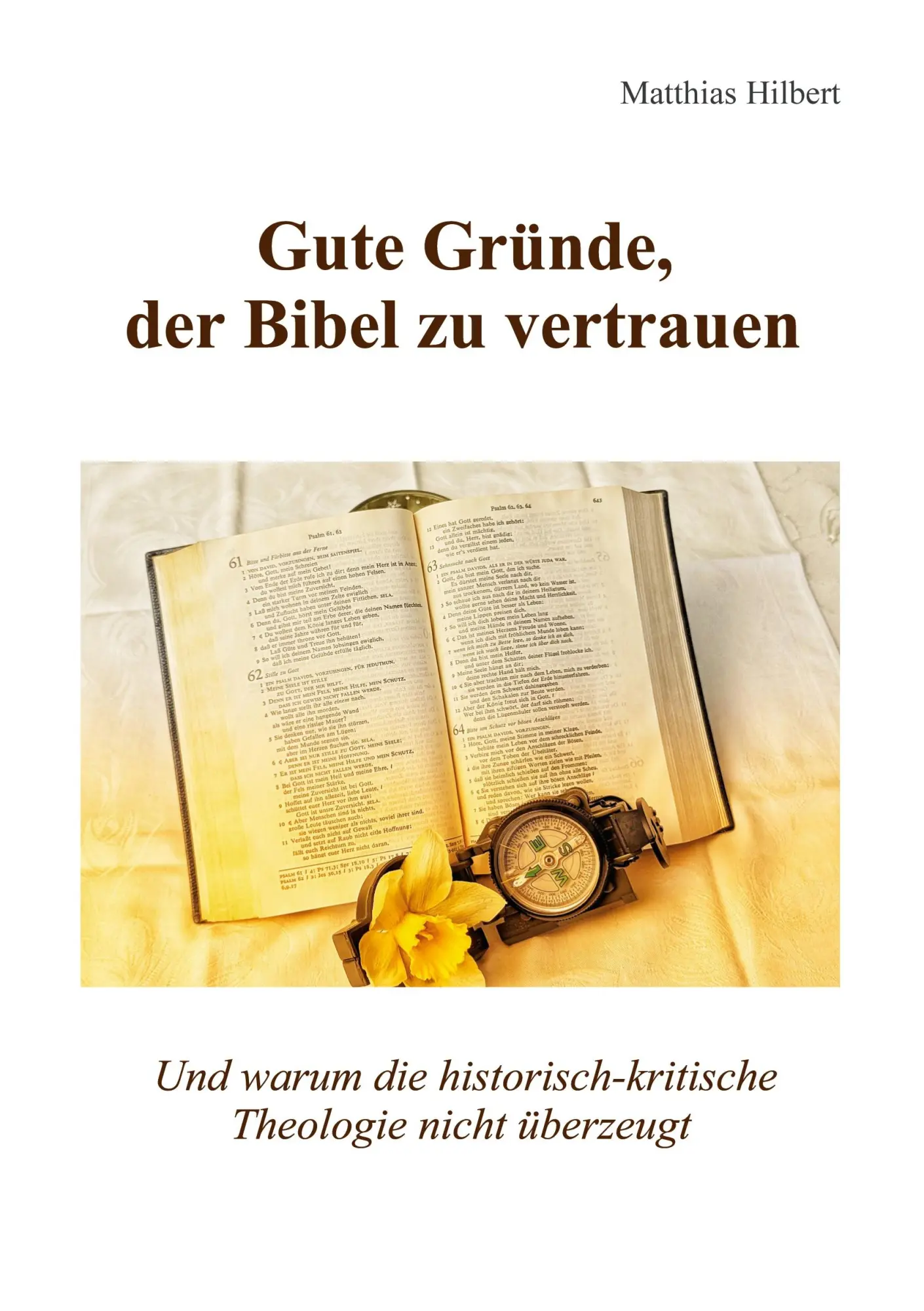 Cover: 9783819266768 | Gute Gründe, der Bibel zu vertrauen | Matthias Hilbert | Taschenbuch
