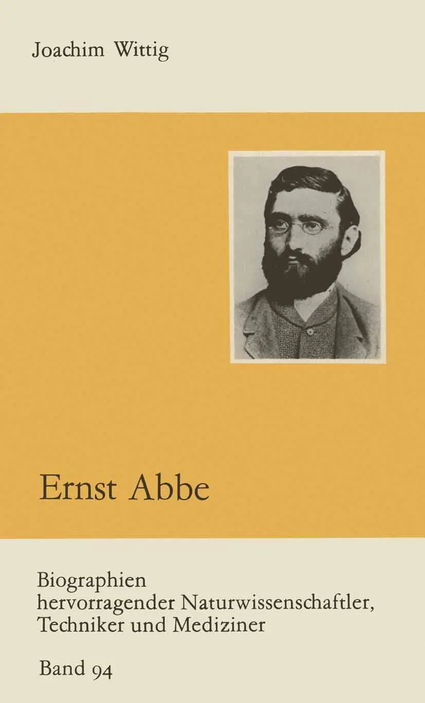 Cover: 9783322006868 | Ernst Abbe | Joachim Wittig | Taschenbuch | 148 S. | Deutsch | 1989