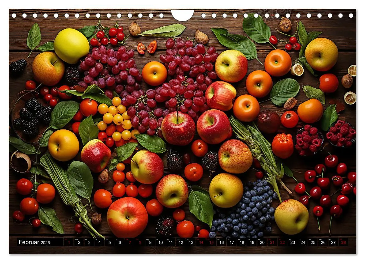 Bild: 9783457366868 | Lecker Ordnung (Wandkalender 2026 DIN A4 quer), CALVENDO...