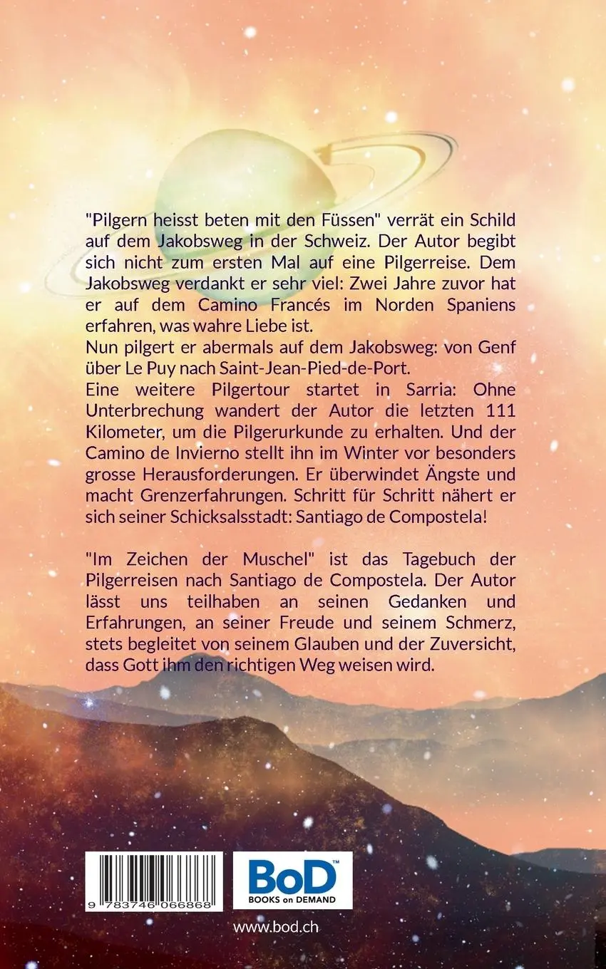 Rückseite: 9783746066868 | Im Zeichen der Muschel | Stefan Holzer | Taschenbuch | 208 S. | 2019