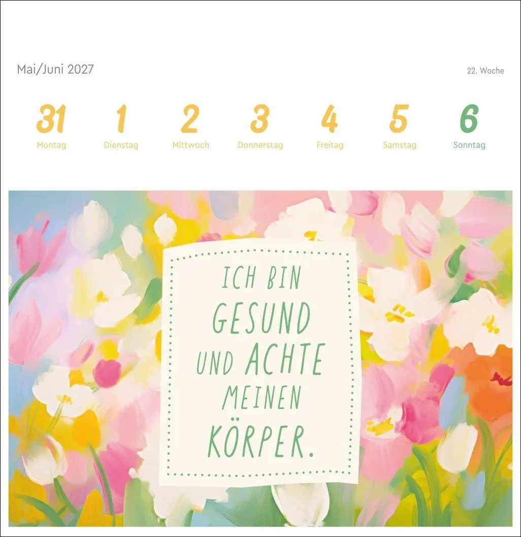 Bild: 9783756416868 | Ich bin einzigartig und wertvoll Premium-Postkartenkalender 2027 -...