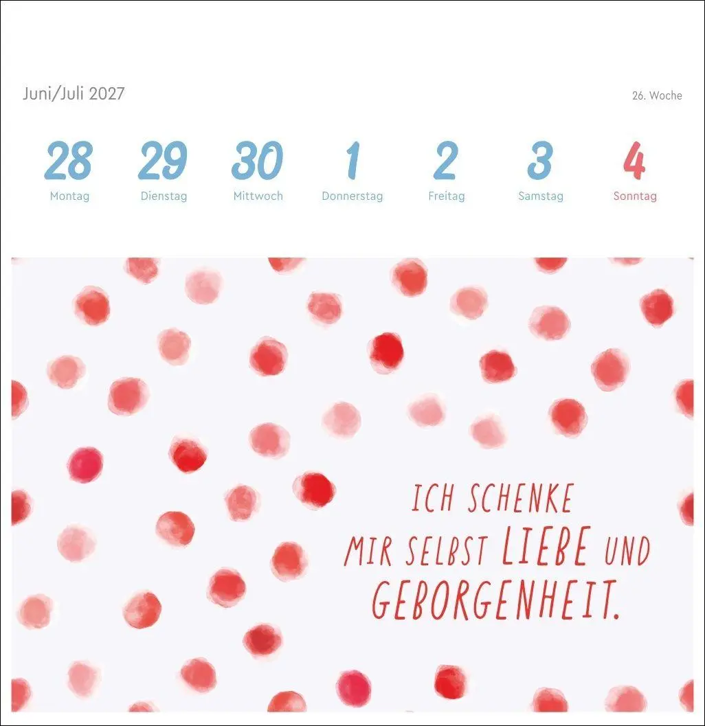 Bild: 9783756416868 | Ich bin einzigartig und wertvoll Premium-Postkartenkalender 2027 -...
