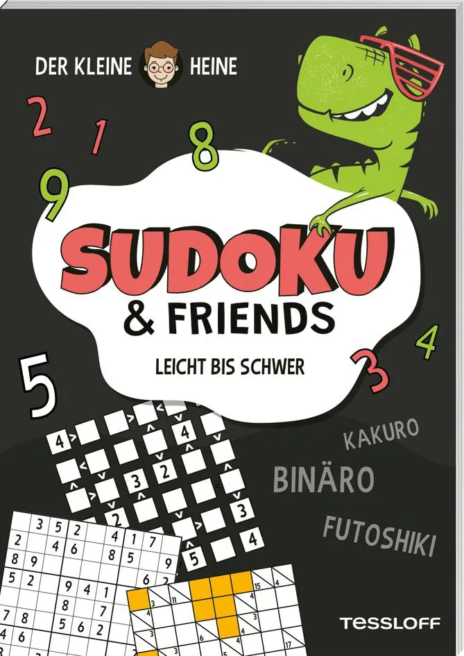 Cover: 9783788646868 | Der kleine Heine. SUDOKU &amp; Friends. Leicht bis schwer | Stefan Heine