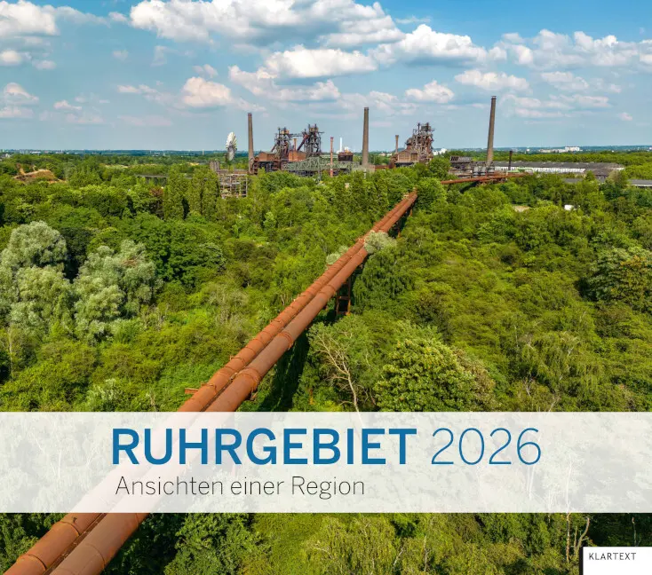 Cover: 9783837526868 | Kalender Ruhrgebiet 2026 | Ansichten einer Region. Kalender 2026