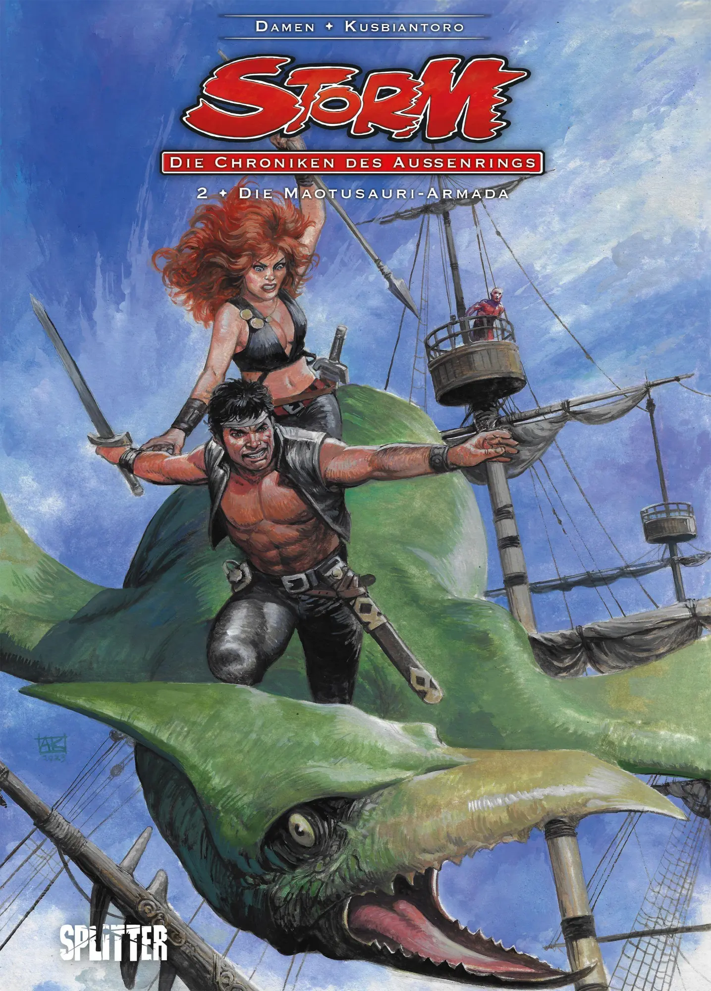 Cover: 9783868696868 | Storm - Chroniken des Außenrings. Band 2 | Die Maotusauri-Armada