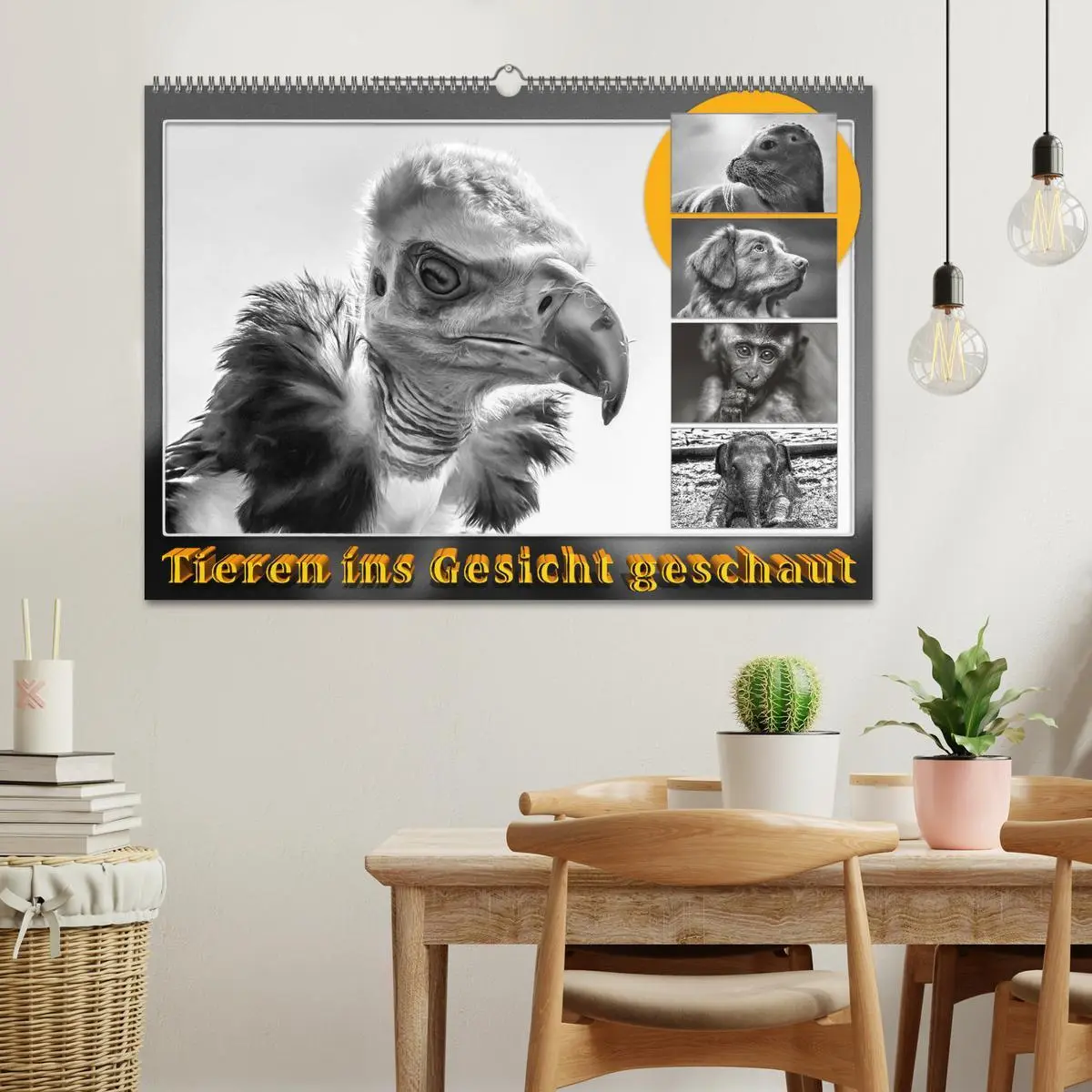 Bild: 9783457806968 | Tieren ins Gesicht geschaut (Wandkalender 2026 DIN A2 quer),...