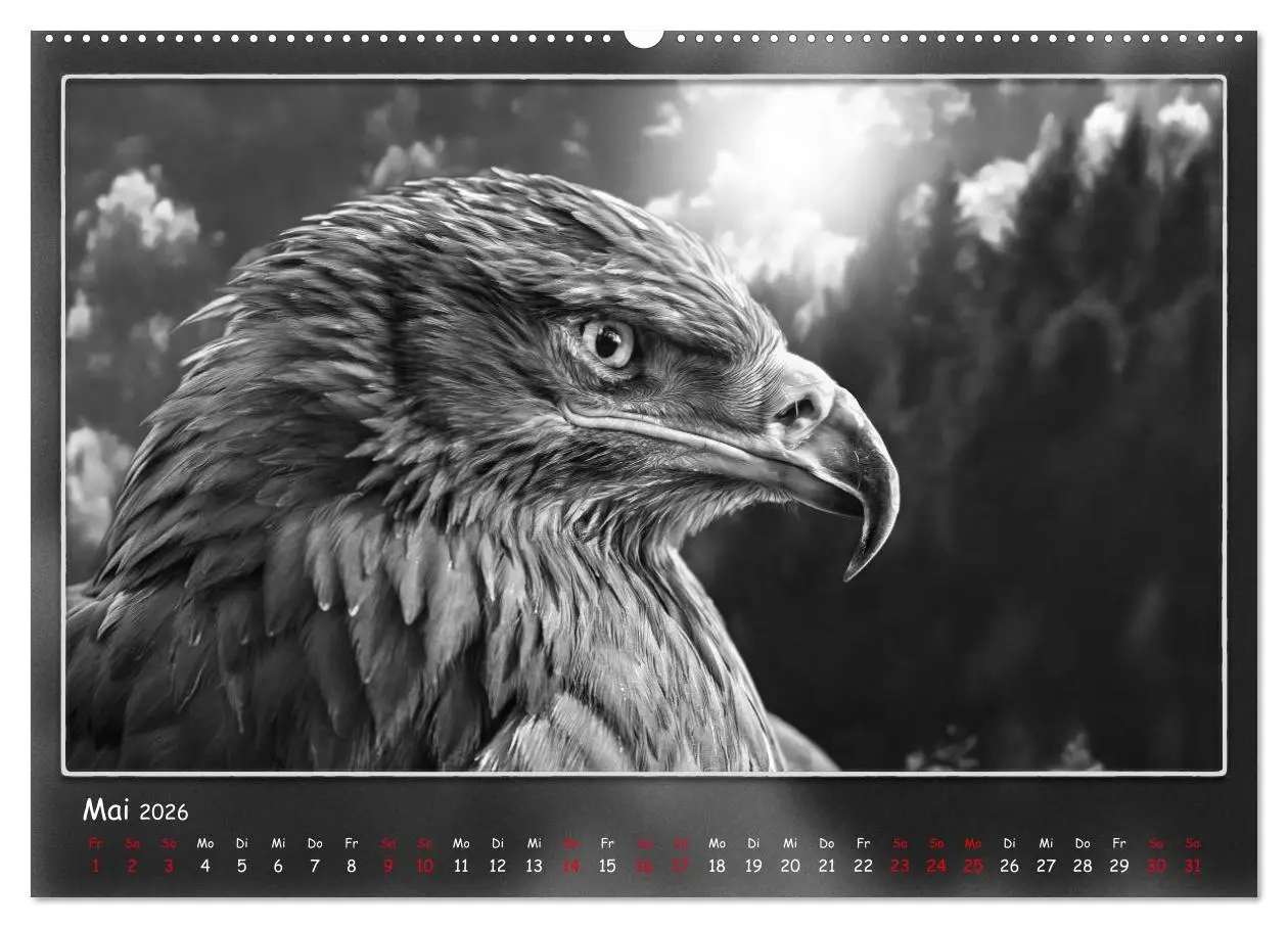 Bild: 9783457806968 | Tieren ins Gesicht geschaut (Wandkalender 2026 DIN A2 quer),...