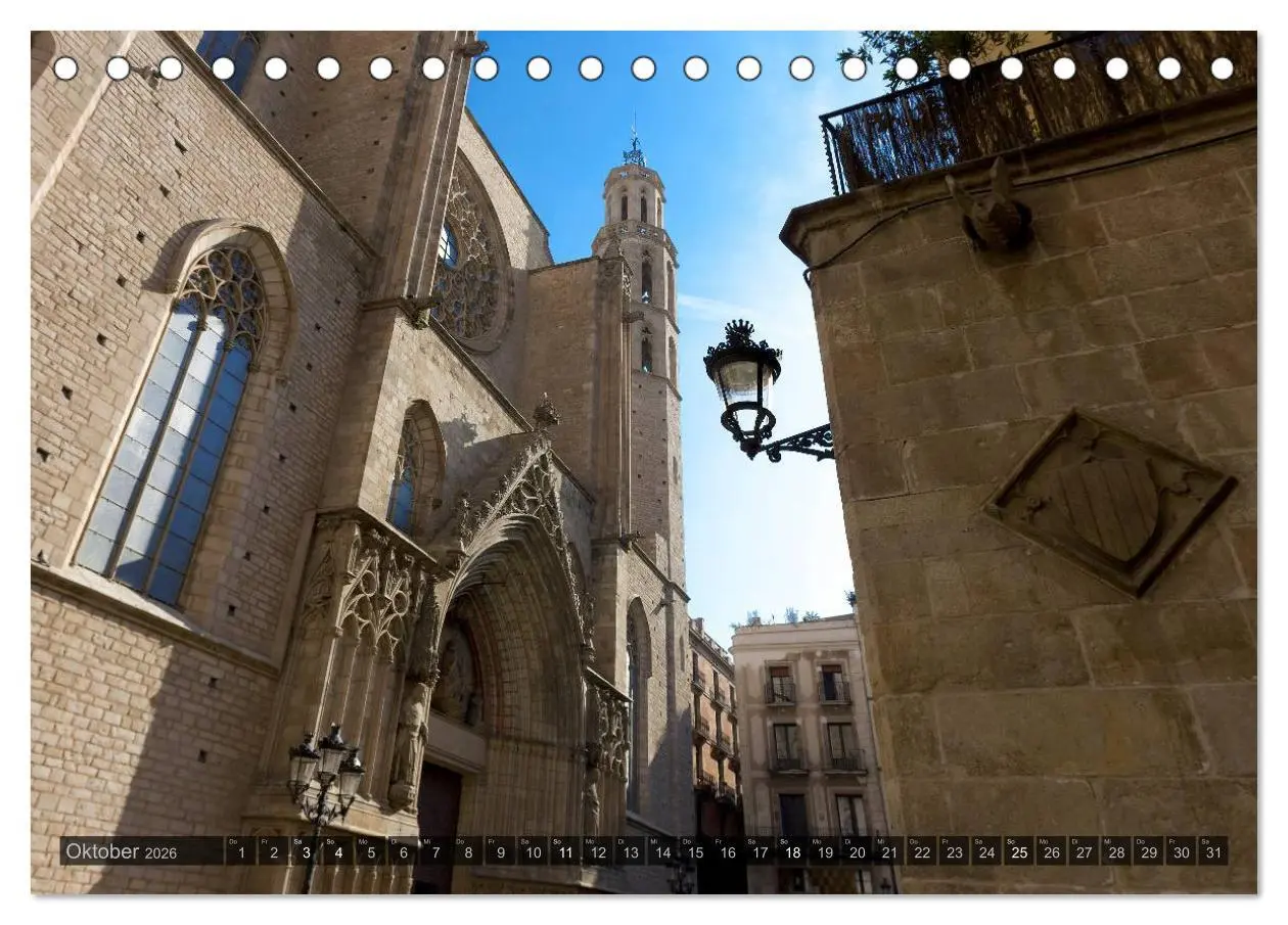 Bild: 9783516136968 | Barcelona - Von Gotik bis Modernisme (Tischkalender 2026 DIN A5...