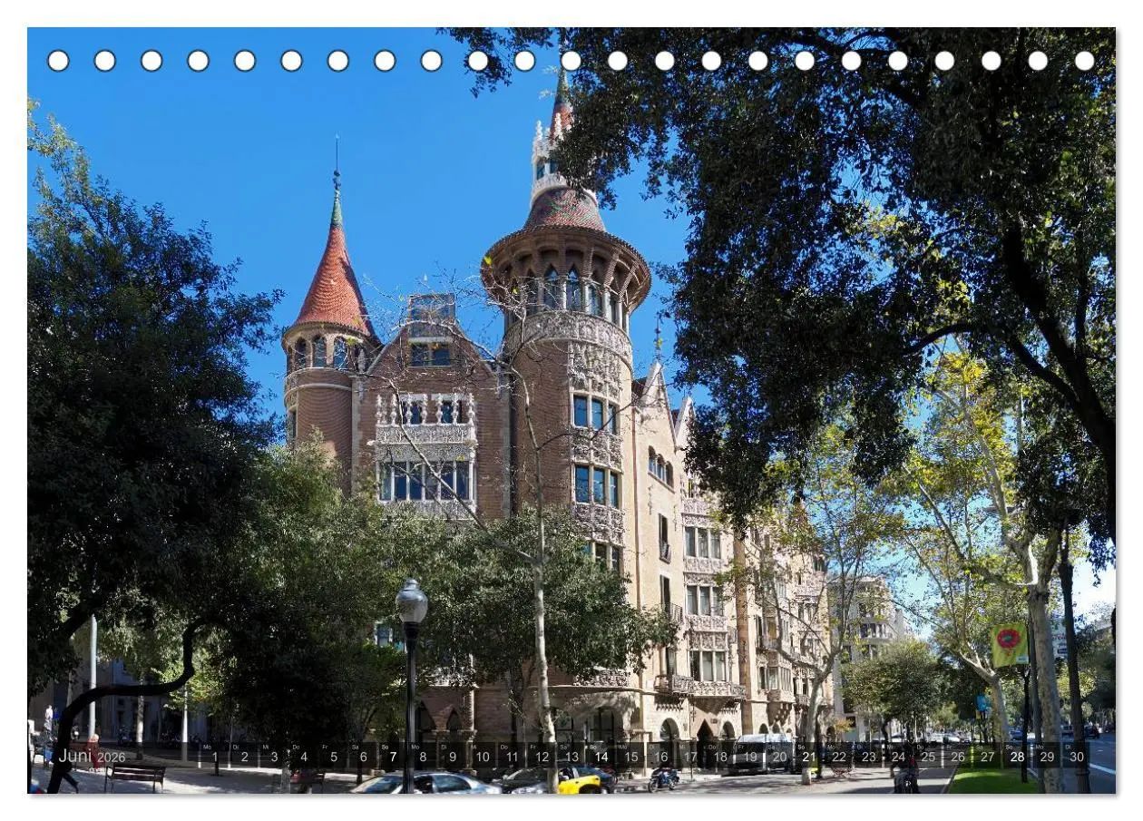 Bild: 9783516136968 | Barcelona - Von Gotik bis Modernisme (Tischkalender 2026 DIN A5...