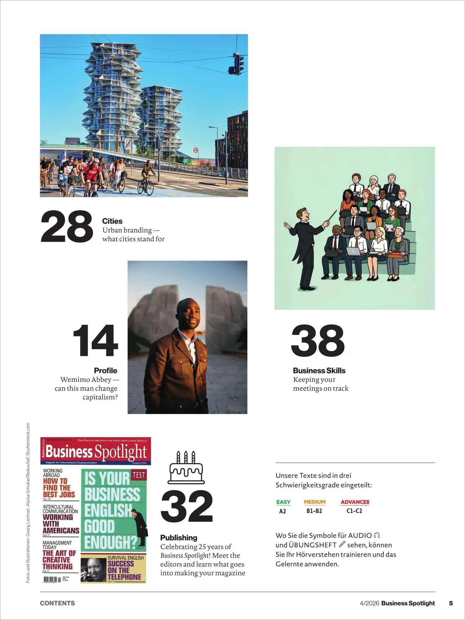 Bild: 9783689876968 | Business Spotlight Magazin 4/26 | ZEIT SPRACHEN GmbH | Broschüre