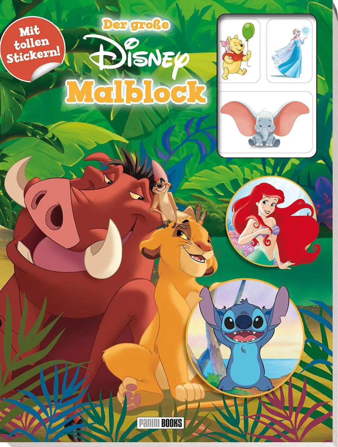 Cover: 9783833246968 | Disney: Der große Disney-Malblock | Disney (u. a.) | Taschenbuch