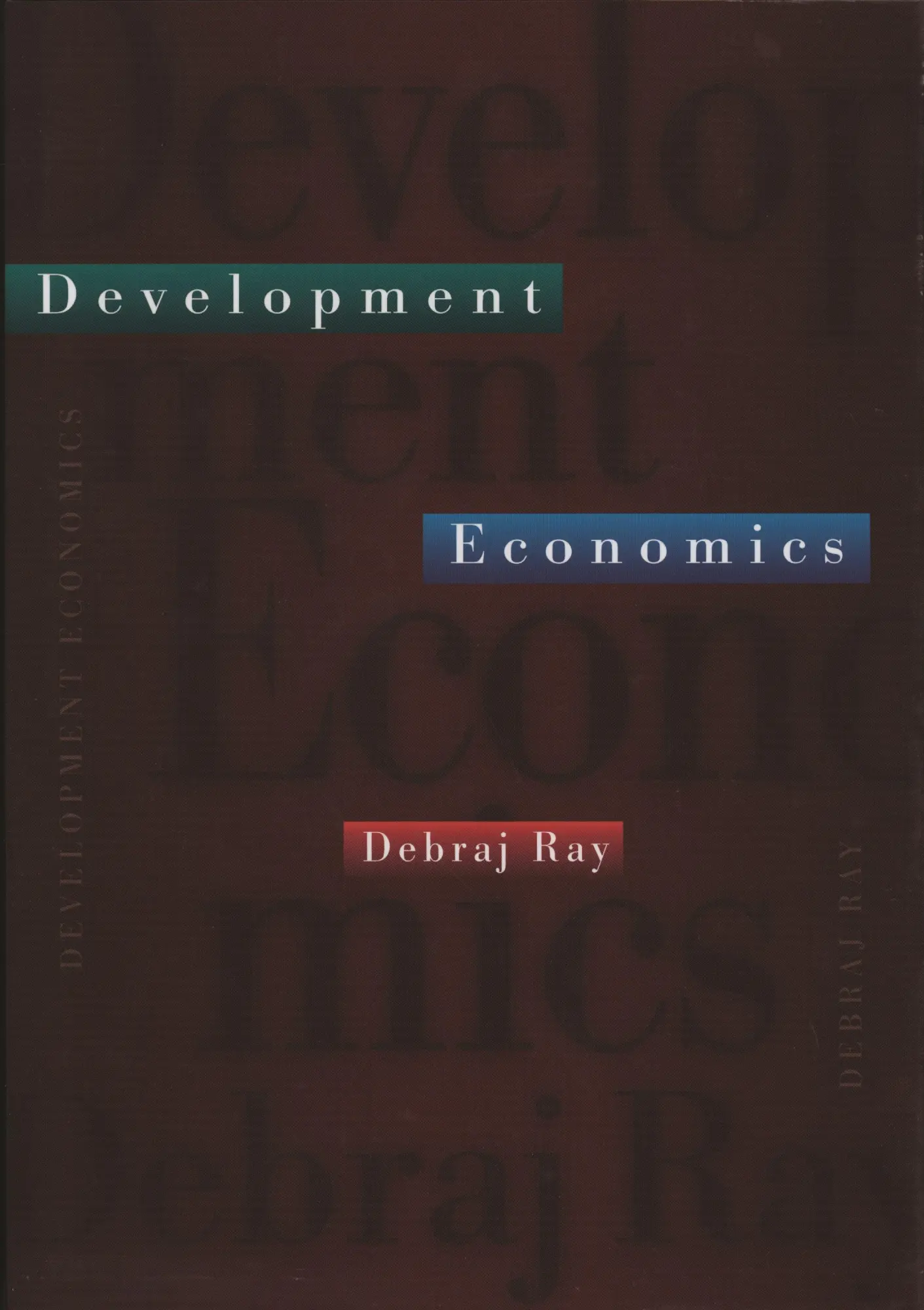 Cover: 9780691017068 | Development Economics | Debraj Ray | Buch | Gebunden | Englisch | 1998