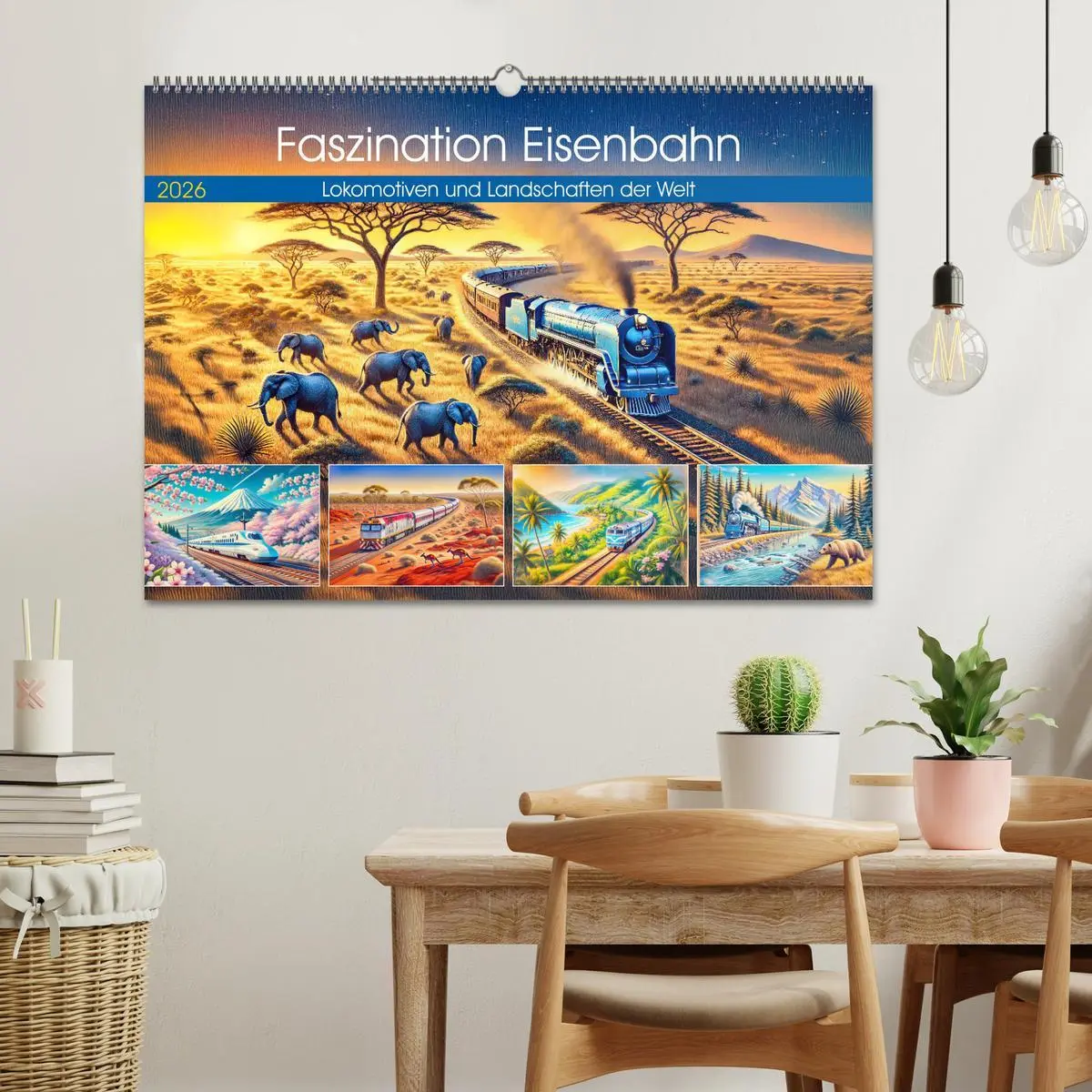 Bild: 9783457317068 | Faszination Eisenbahn - Lokomotiven und Landschaften der Welt...