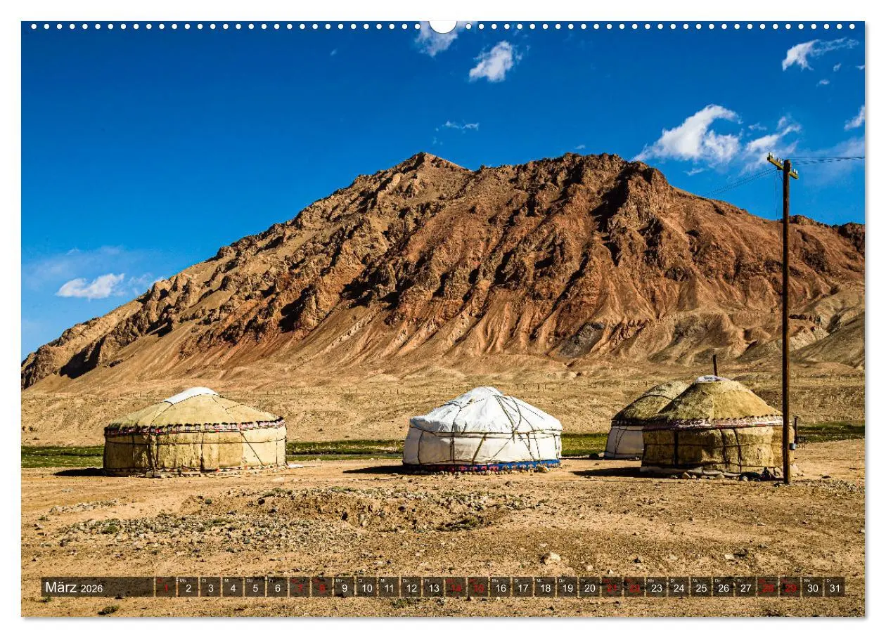 Bild: 9783457627068 | Auf der Seidenstraße durch das Pamir-Gebirge (Wandkalender 2026 DIN...