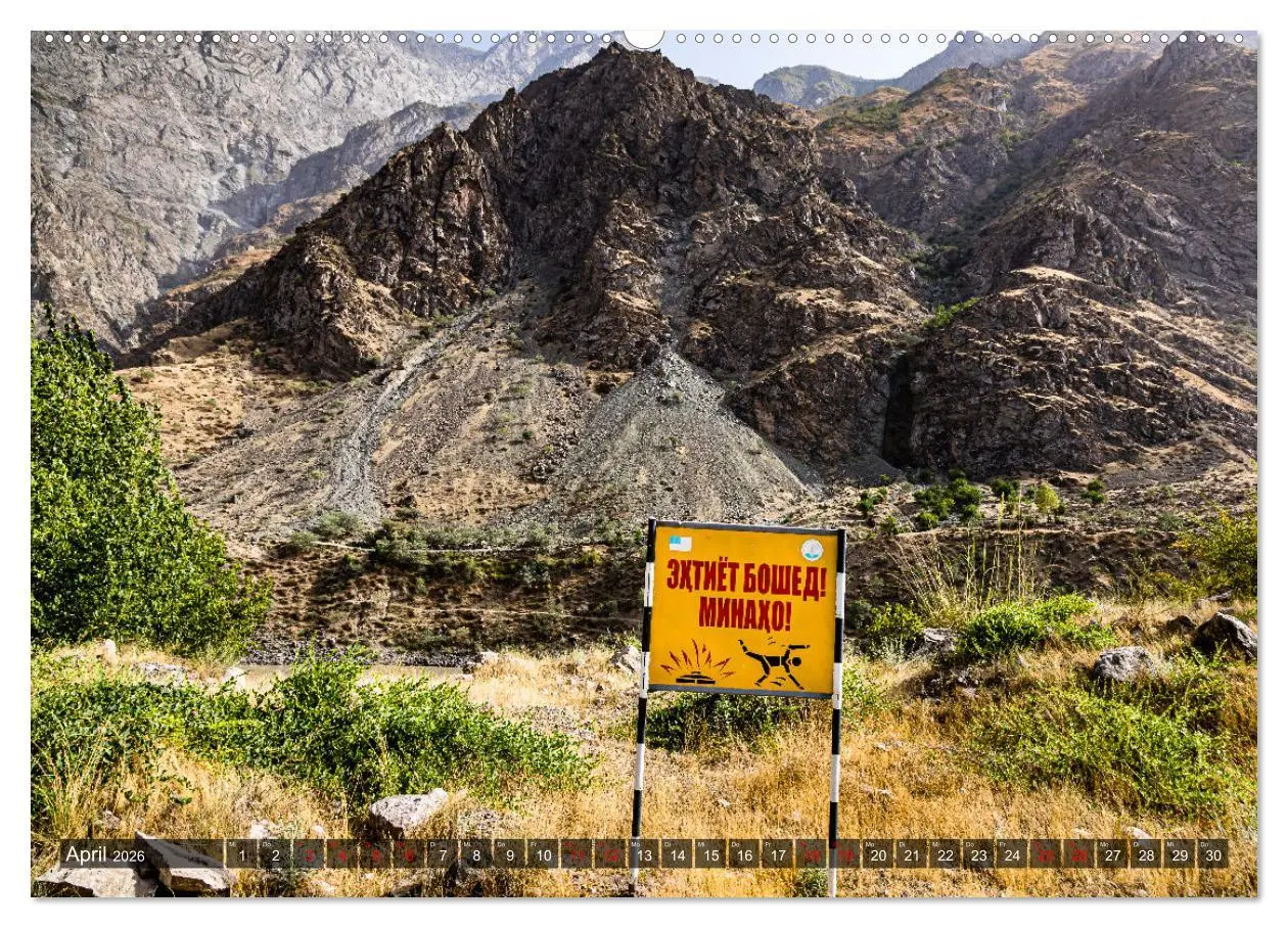 Bild: 9783457627068 | Auf der Seidenstraße durch das Pamir-Gebirge (Wandkalender 2026 DIN...