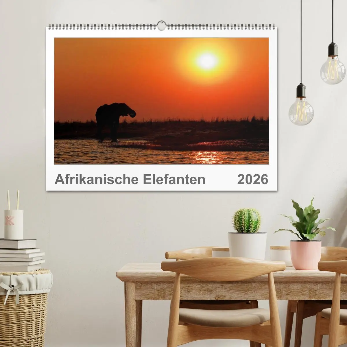 Bild: 9783516197068 | Afrikanische Elefanten (Wandkalender 2026 DIN A2 quer), CALVENDO...