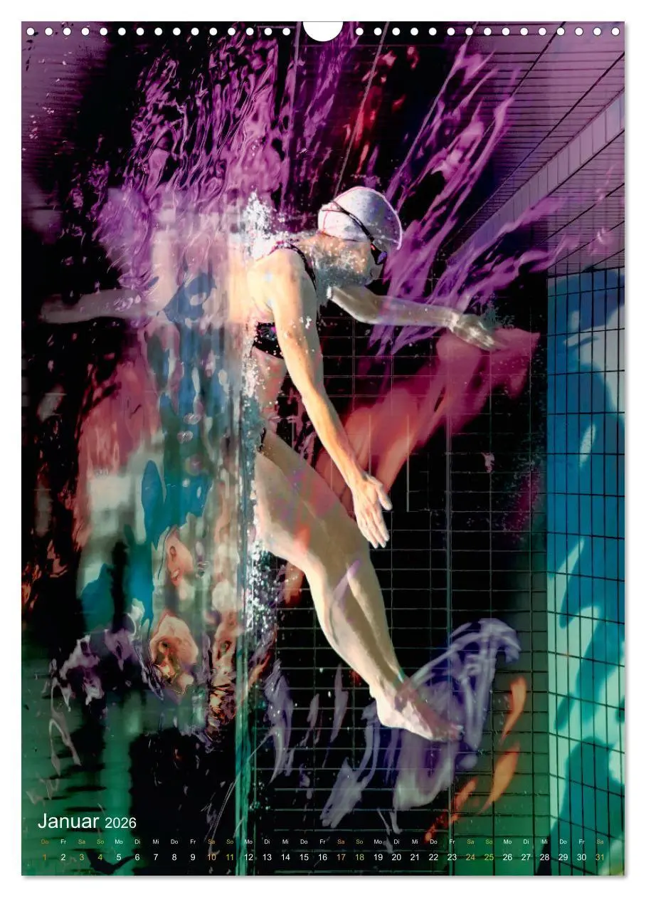 Bild: 9783516337068 | SWIMPOPLOVE (Wandkalender 2026 DIN A3 hoch), CALVENDO Monatskalender