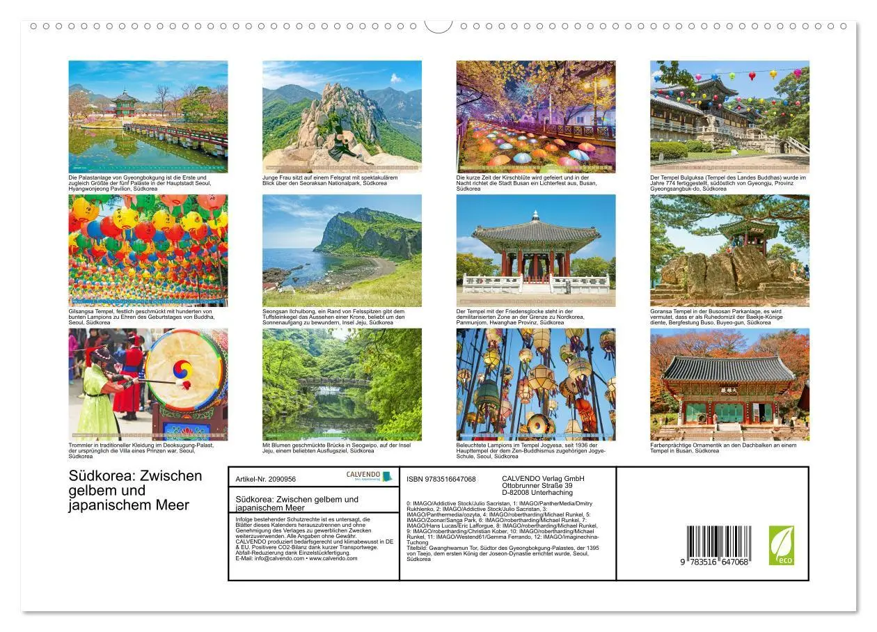 Bild: 9783516647068 | Südkorea: Zwischen gelbem und japanischem Meer (hochwertiger...