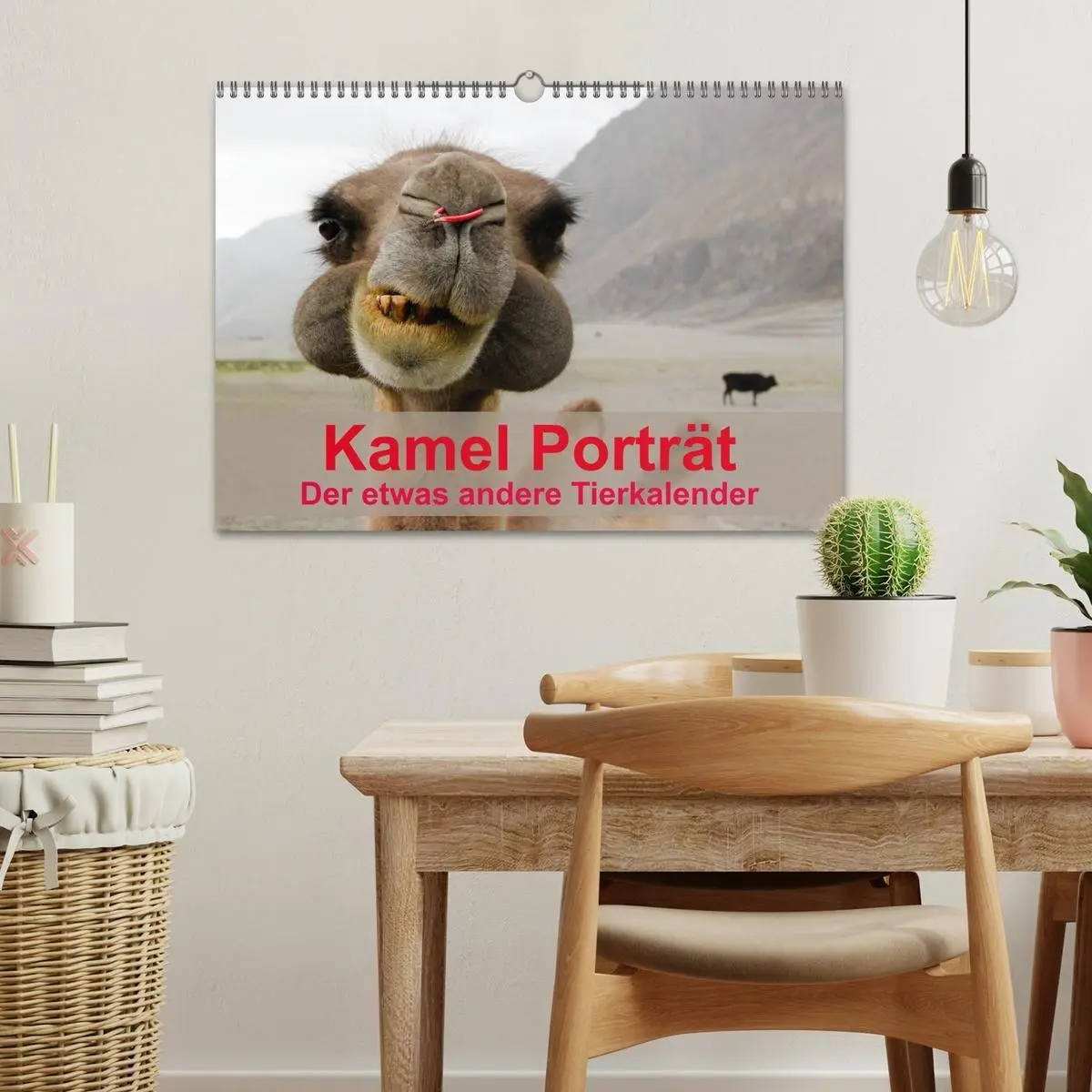 Bild: 9783594007068 | Kamel Porträt (Wandkalender 2027 DIN A3 quer), CALVENDO Monatskalender