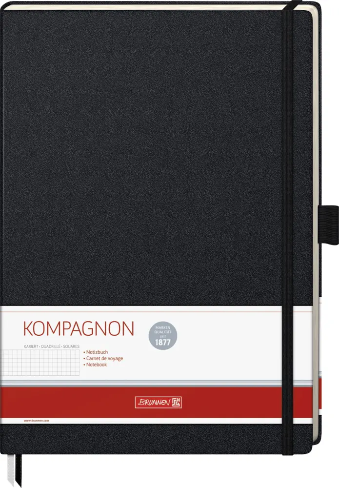 Bild: 4003273657168 | Notizbuch A4 kar Kompagnon | eingeschweißt | 2021 | Baier &amp; Schneider