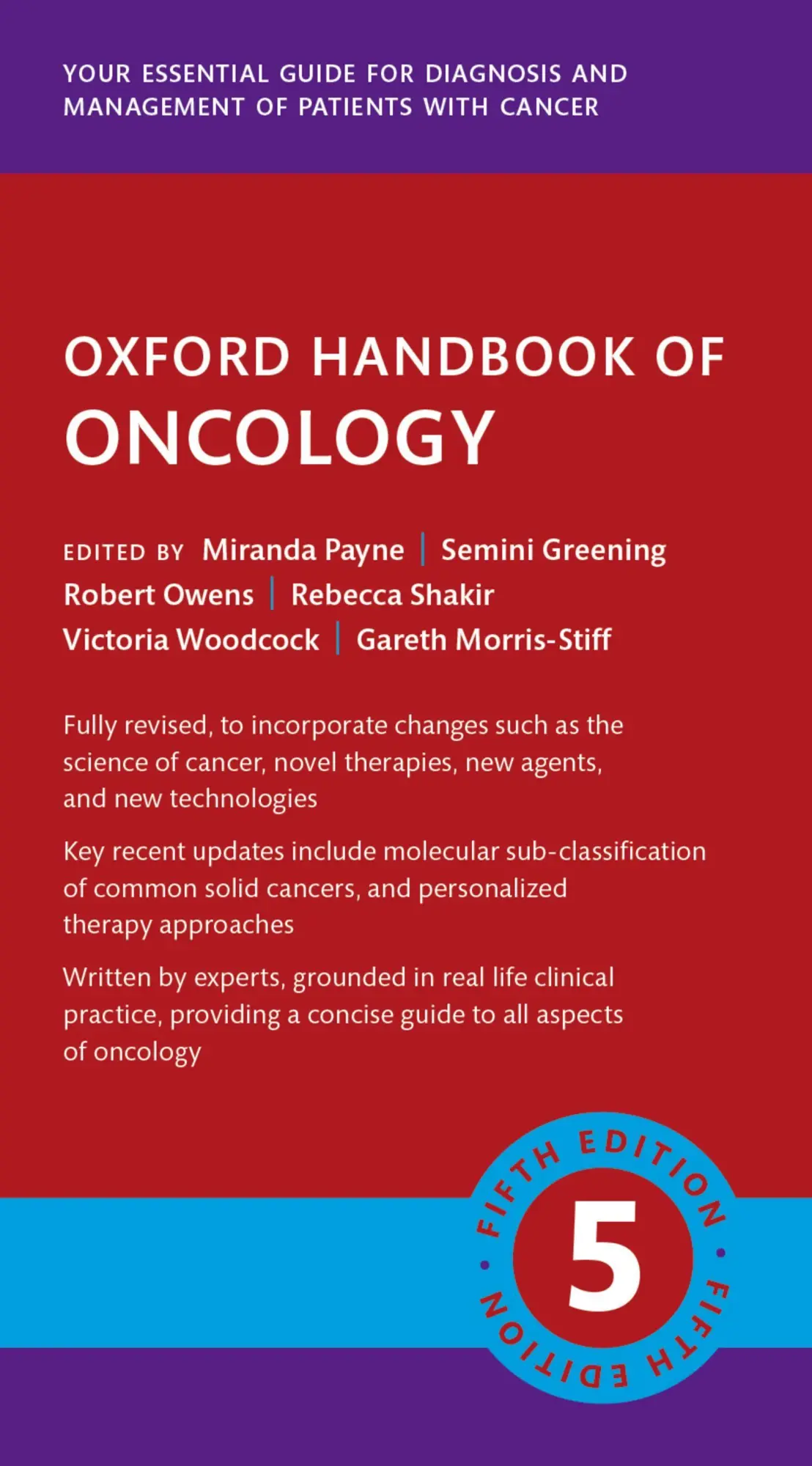Cover: 9780198847168 | Oxford Handbook of Oncology | Miranda Payne (u. a.) | Englisch | 2025