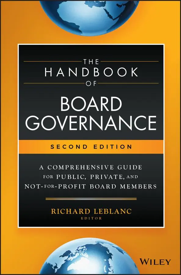 Cover: 9781119537168 | The Handbook of Board Governance | Richard Leblanc | Buch | Englisch