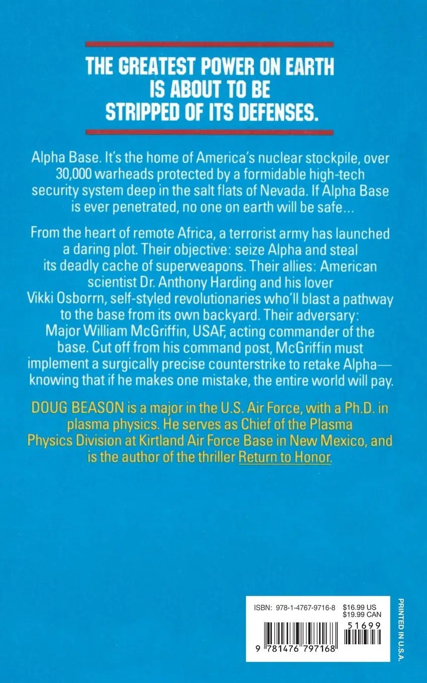 Rückseite: 9781476797168 | Assault on Alpha Base | Doug Beason | Taschenbuch | Englisch | 2014