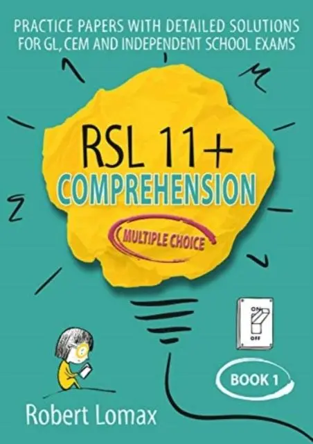 Cover: 9781914127168 | RSL 11+ Comprehension, Multiple Choice | Book 1 | Robert Lomax | Buch