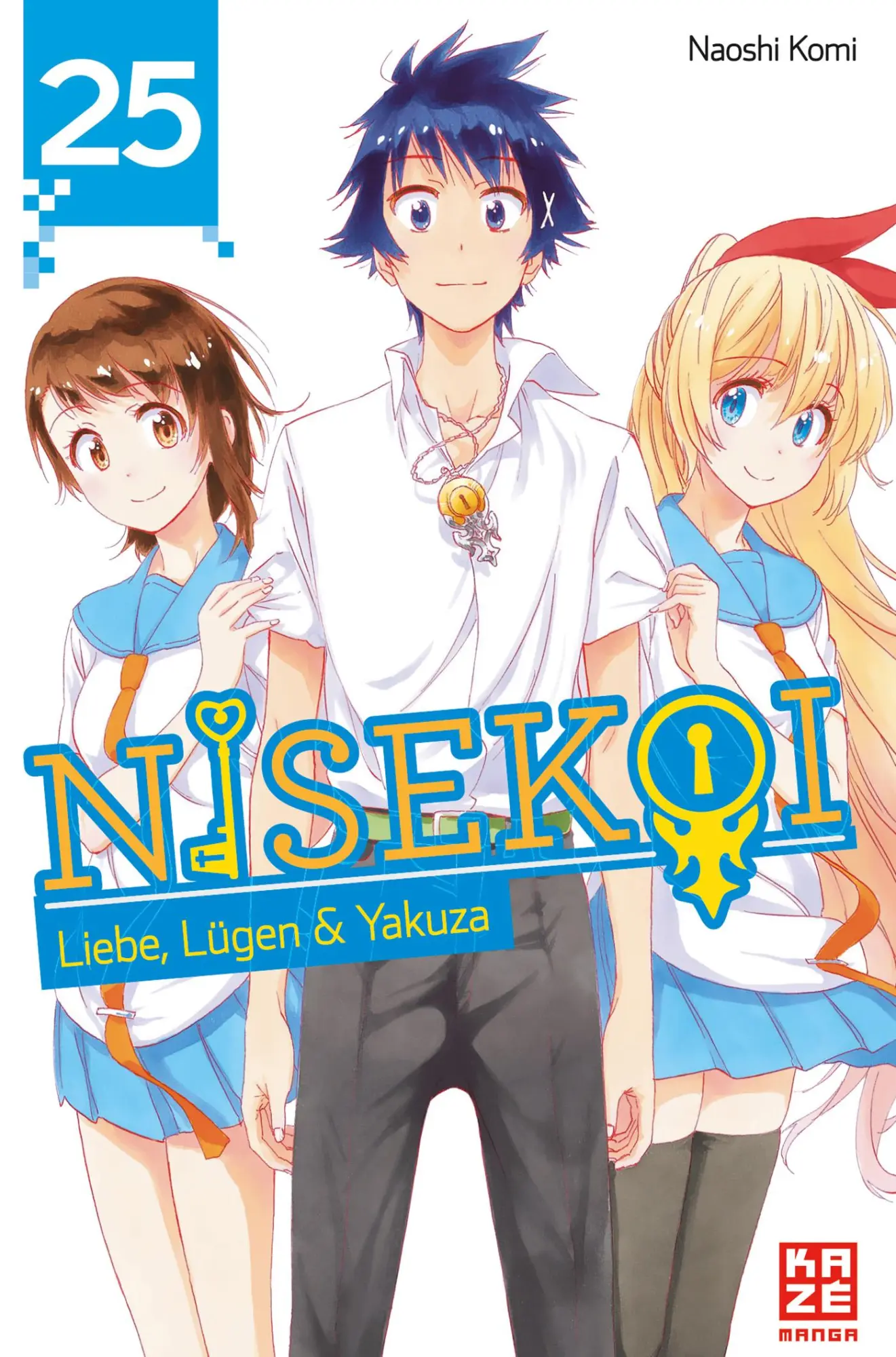 Cover: 9782889217168 | Nisekoi 25 | Liebe, Lügen &amp; Yakuza | Naoshi Komi | Taschenbuch | 2018