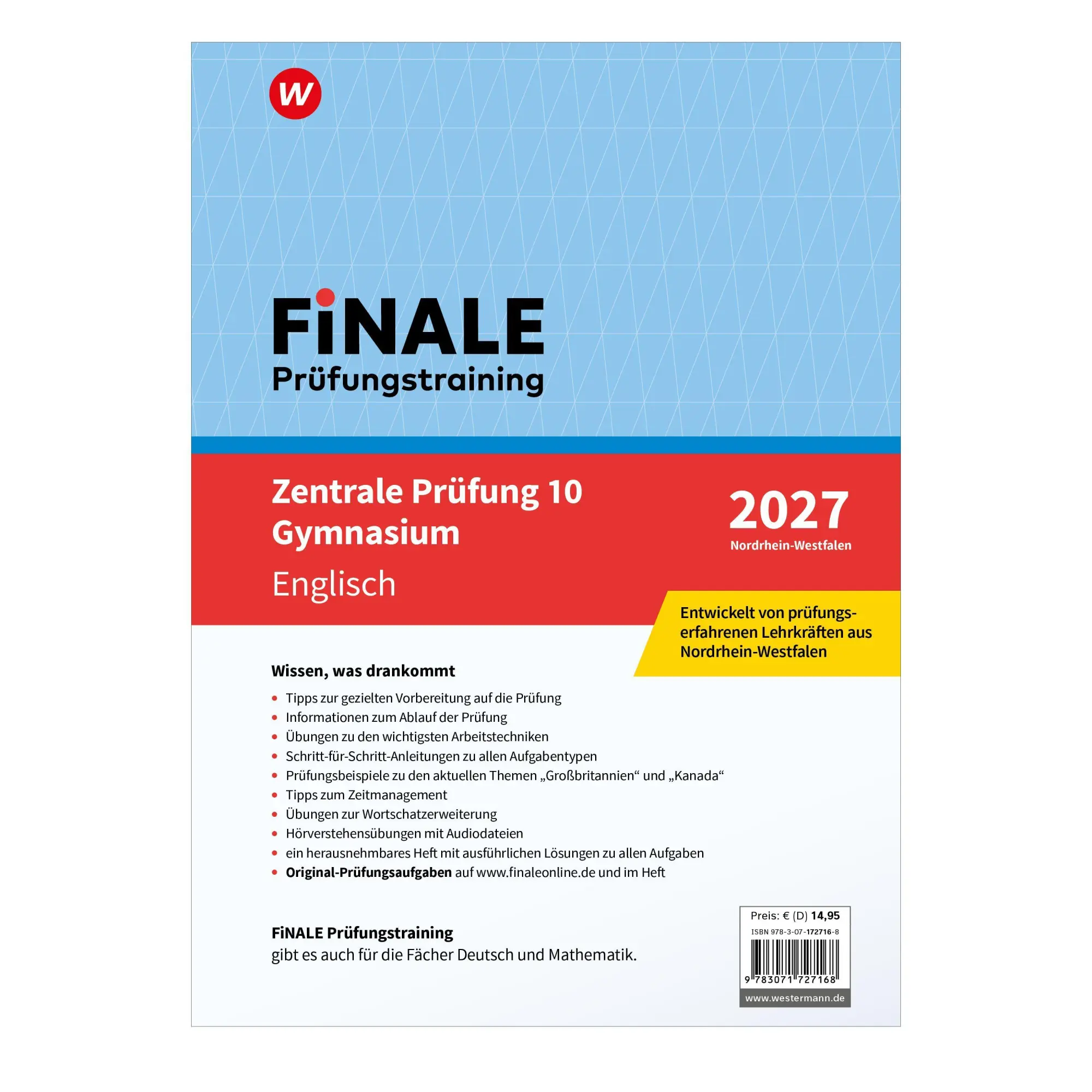 Bild: 9783071727168 | FiNALE Prüfungstraining Zentrale Prüfung 10 Gymnasium...