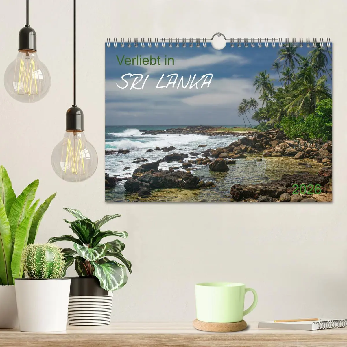 Bild: 9783457307168 | Verliebt in Sri Lanka (Wandkalender 2026 DIN A4 quer), CALVENDO...