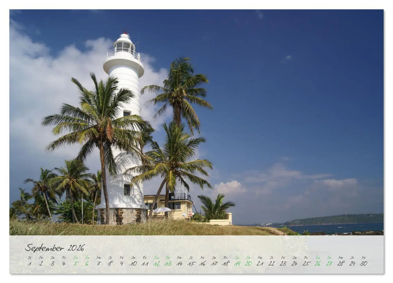 Bild: 9783457307168 | Verliebt in Sri Lanka (Wandkalender 2026 DIN A4 quer), CALVENDO...