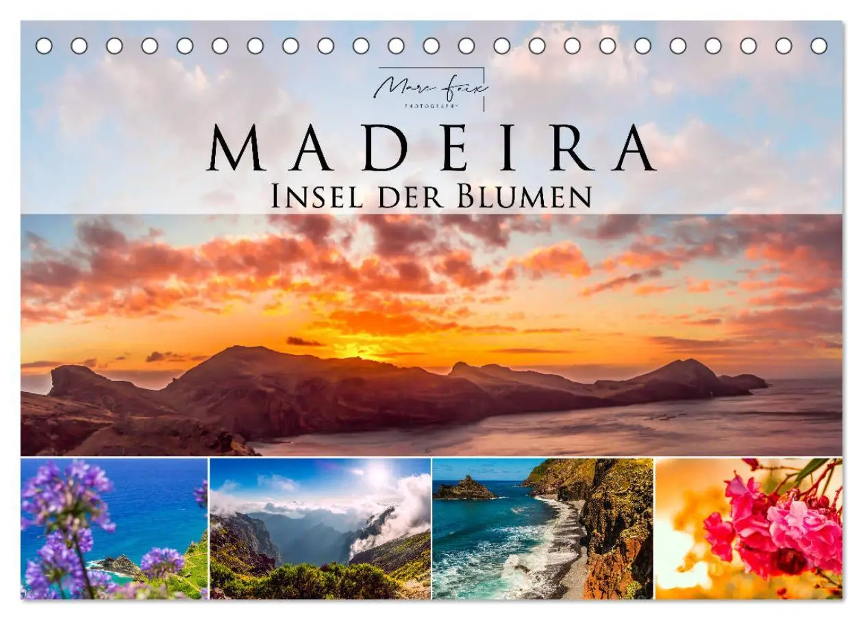 Cover: 9783457787168 | Madeira - Insel der Blumen 2026 (Tischkalender 2026 DIN A5 quer),...