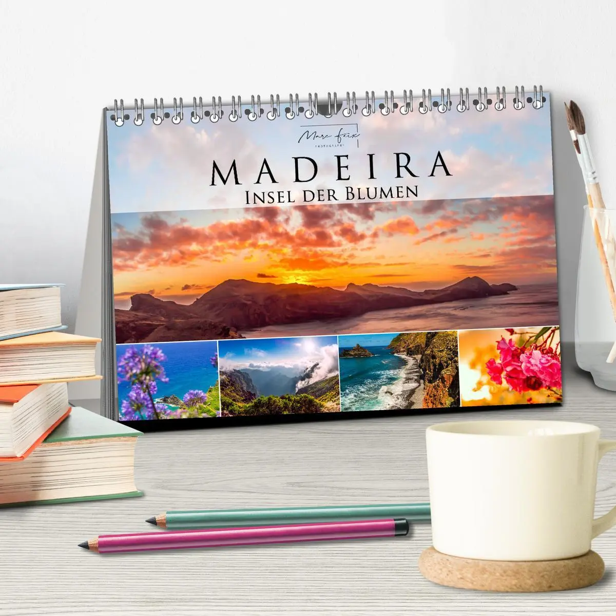 Bild: 9783457787168 | Madeira - Insel der Blumen 2026 (Tischkalender 2026 DIN A5 quer),...