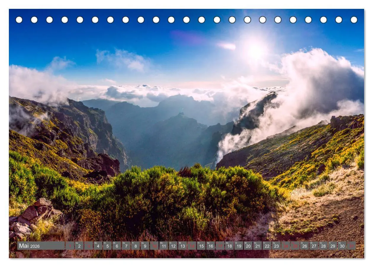 Bild: 9783457787168 | Madeira - Insel der Blumen 2026 (Tischkalender 2026 DIN A5 quer),...