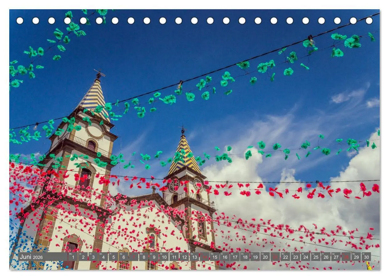 Bild: 9783457787168 | Madeira - Insel der Blumen 2026 (Tischkalender 2026 DIN A5 quer),...