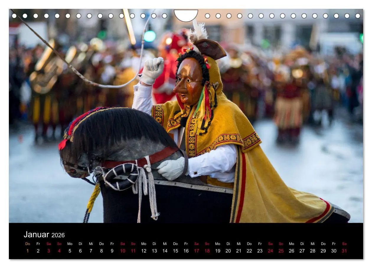Bild: 9783457927168 | Die Rottweiler Fastnacht (Wandkalender 2026 DIN A4 quer), CALVENDO...